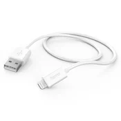 HAMA USB Kabl za Apple tip A na Lightning, MFI, 1m, beli