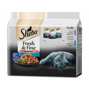 Sheba Fresh & Fine Mini ribja mešanica 15x50 g