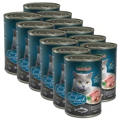 Konzerva za macke Leonardo - Riba 12 x 400g