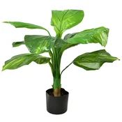 Mondex Umetna rastlina v loncu plastika Mondex Viridis 80 cm (lonček 15x13 cm) zelena 1 kos, (5000208542)