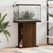 Greatstore Stojalo za akvarij rjavi hrast 36x75x72,5 cm inženirski les
