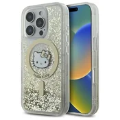 shumee Ovitek Hello Kitty z magnetom MagSafe za iPhone 16 Pro, belo zlato