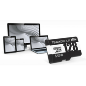 TeamGroup micro SDXC 128GB UHS-I +SD adapter TUSDX128GCL10U03