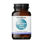 Alfa lipoična kislina Viridian, 200mg (30 kapsul)