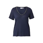 VILA Majica VINOEL indigo/zlata