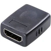 SpeaKa Professional SpeaKa Professional SP-7870360 HDMI adapter [1x ženski konektor HDMI - 1x ženski konektor HDMI] črna, (20430202)