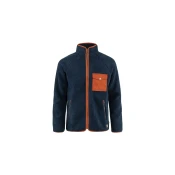 Fjällräven Vardag Pile Fleece pulover, navy/autumn leaf (M)