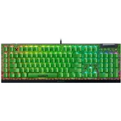 Razer BlackWidow V4 X Minecraft Edition US žična tipkovnica z zelenimi stikali