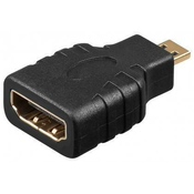 adapter HDMI A ženski  moški HDMI micro D