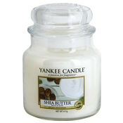 Yankee Candle Shea Butter Mirisna svijeća 411 g Classic srednja