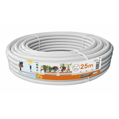 Claber cev za vodo Rain Jet, 1/2, 25 m, bela (90368)