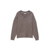 Pull&Bear Pulover pikčasto rjava