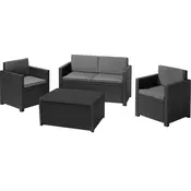 KETER PVC vrtna garnitura Monaco Set 2+1+1