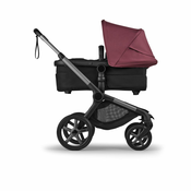 Bugaboo - voziček Fox 5 Renew GRAPHITE/HERITAGE BLACK - DARK CHERRY