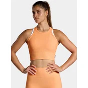 nordicdots Športni top Rib oranžna