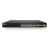 DCN Europe S5750X-24NT6X-P-SI 24x100/1000/2500Base-T z PoE+ (740W) + 6x10GBase-X SFP+