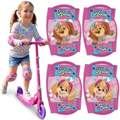 Paw Patrol Paw Patrol Skye Liberty Roza ščitniki za kolena in komolce za otroke za kolesarjenje, vožnjo s skirojem in rolkanje