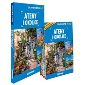 Atene in okolica. Svetlobni vodnik + laminiran zemljevid. Izdaja 2025.
