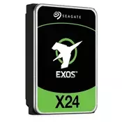 SEAGATE Exos X24 20TB disk, 512E/4KN, 8.89cm (3.5), SATA 6Gb/s, 7200 obratov/min, ISE - ST20000NM002H