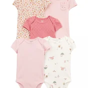 Carters bodi kr set 5/1, devojcice