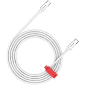 Canyon cc60ab c-c 60w braided 1.2m white cable ( CND-CC60AB12W )