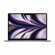 Notebook Apple MacBook Air 13.6 Retina, M2 Octa-Core, 8GB RAM, 512GB SSD, Apple 10-Core Graphics, CRO KB, Space Grey mlxx3/cr