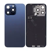 Steklo zadnjega ohišja za iPhone 15 Pro Max, Blue Titanium, Pulled A