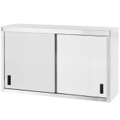 Hendi Jeklena stenska omarica za kuhinjo z drsnimi vrati, 100 x 60 x 30 cm – Hendi 811207