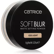 Catrice Soft Blur Matte fiksacijski puder v prahu odtenek 020 Light 8 g