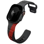 Pašček UNIQ Strap Stride De Rubber for Apple     Watch 49/46/45/44mm charcoal (UNIQ-49MM-STRDECHRRD)
