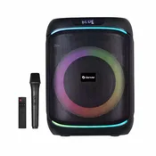Bluetooth Party Zvucnik | 40W RMS | Bežicni Mikrofon | 8” Woofer | DENVER