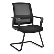 COSTWAY Ergonomski pisarniški stol na drsnikih Konferenčni stol, (5000302524)