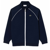Djecacki sportski pulover Lacoste Kids Zip-Up Sweatshirt - navy blue