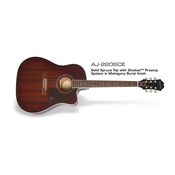 EPIPHONE elektro-akustična kitara AJ-220SCE MB