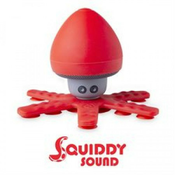 Celly bluetooth vodootporni zvučnik sa držačima u crvenoj boji ( SQUIDDYSOUNDRD )
