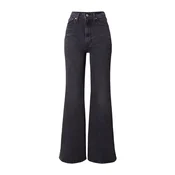 LEVIS Kavbojke Ribcage Bell Jeans črn denim