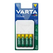 shumee VARTA hitri polnilnik + 4 polnilne baterije AA 2600 mAh