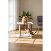 Paws & Whiskers Grebalica za macke Liya, Bela