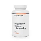 GymBeam Magnezijev kelat + L-teanin 120 caps