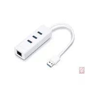 TP-Link UE330, USB 3.0 3-Port Hub & Gigabit Ethernet Adapter
