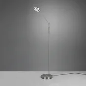 Trio Lighting LED-stoječa svetilka Franklin, senzorski regulator svetlosti, mat nikljev - Dnevna soba/jedilnica - Sodobni - Kovina