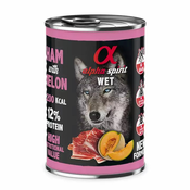 Alpha Spirit Dog Wet - Ham & Melon 400 g