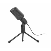 ASP, Condenser Microphone w/Tripod, 3.5mm Connector, Black