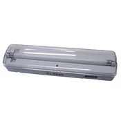 Elit+ sigurnosna-panik lampa punjiva-1x8w,ac220v 50/60 hz,sa 2 punjive baterije nicd 4.8v 800ma test dugme,autonomija 3h, sa setom za monta