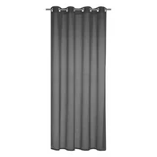 Antracitno siva zavesa 140x245 cm Struktura Uni – Sehlbach
