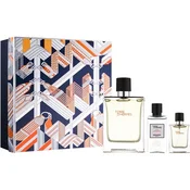 Hermes Terre d’Hermes darilni set XXII. toaletna voda 100 ml + toaletna voda 12,5 ml + voda za po britju 40 ml