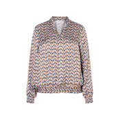 MORE & MORE Bluza modra / svetlo modra / oranžna