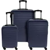 Set plasticnih putnih kofera KO-FB5000470 3 ks 50 / 60 / 70 cm dark blue
