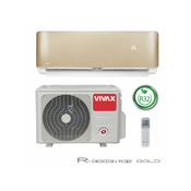 Klima uredaj Vivax R+ Design ACP-12CH35AERI+, 3.5kW, 3D Inverter, Ionizator, Wi-Fi ready - Gold