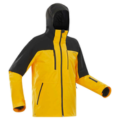 Skijaška jakna 500 muška žuto-crna